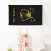 Golden Lyre Spandoek (Insitu)
