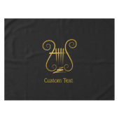 Golden Lyre Tafelkleed (Voorkant (Horizontaal))