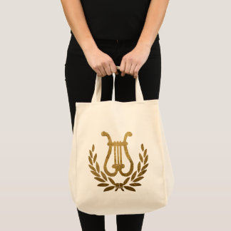 Golden Lyre tote Tote Bag