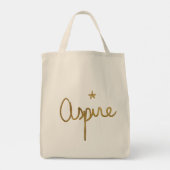 Golden Lyre tote Tote Bag (Achterkant)