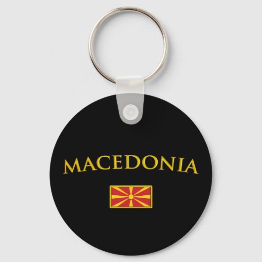 Golden Macedonië Sleutelhanger (Voorkant)