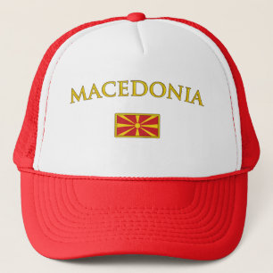 Golden Macedonië Trucker Pet