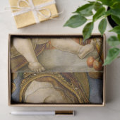 Golden Madonna met Child Jesus en Angels Tissuepapier (Geschenk)