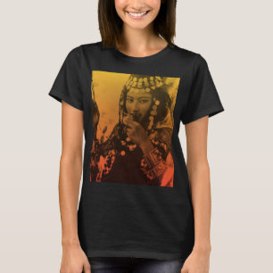 Golden Maghreb Ouled Naïl Berber Girl Vrouw Woman T-shirt