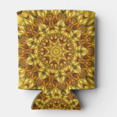 Golden Mandala Antiek Abstract Design-63495 Blikjeskoeler (Achterkant)