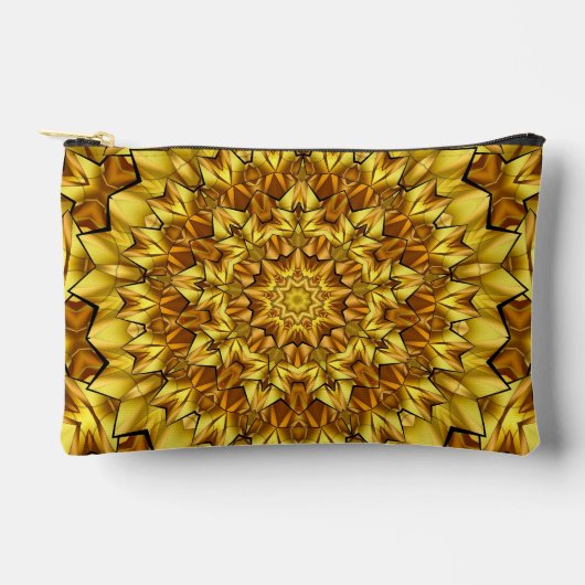 Golden Mandala Antiek Abstract Design-63495 Etui (Voorkant)