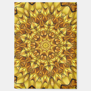 Golden Mandala Antiek Abstract Design-63495 Magneet
