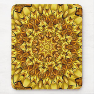 Golden Mandala Antiek Abstract Design-63495 Muismat