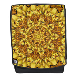 Golden Mandala Antiek Abstract Design-63495 Rugtassen
