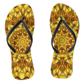 Golden Mandala Antiek Abstract Design-63495 Teenslippers (Voetbed)