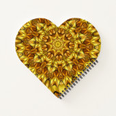 Golden Mandala Antique Abstract Design-63495 Notitieboek (Achterkant)