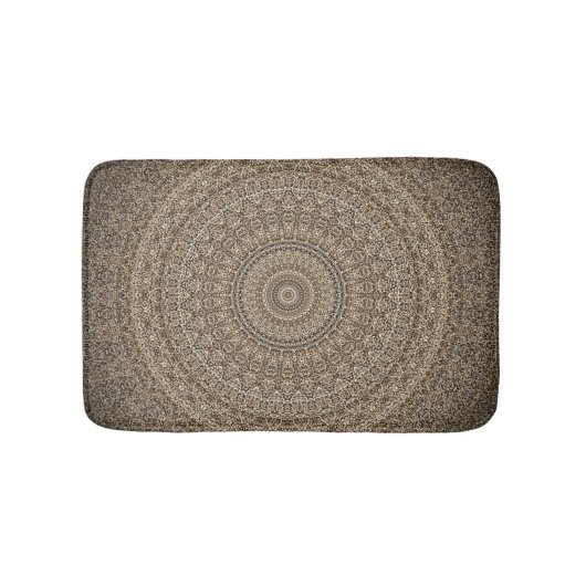 Golden Mandala Badmat (Voorkant)