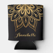 Golden Mandala Blikjeskoeler (Achterkant)