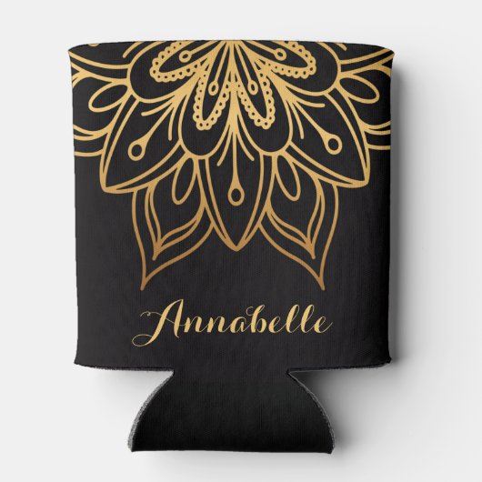 Golden Mandala Blikjeskoeler (Achterkant)