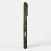 Golden Mandala Bloom | Gold iPhone 16 Pro Max case Hoesje (Rechterkant)