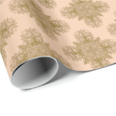 Golden Mandala Cadeaupapier (Rol Hoek)