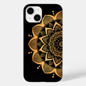 Golden Mandala Design Case-Mate iPhone Case (Achterkant)