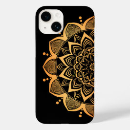 Golden Mandala Design Case-Mate iPhone 14 Hoesje