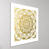 Golden Mandala Folie Afdrukken (Laagn)