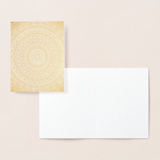Golden Mandala Folie Kaarten (Display)