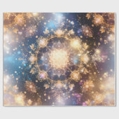 Golden Mandala Gift Wrap Cadeaupapier (Vlak)