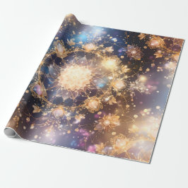 Golden Mandala Gift Wrap Cadeaupapier
