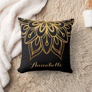 Golden Mandala Kussen