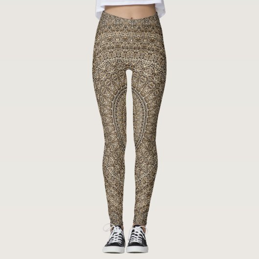 Golden Mandala Leggings (Voorkant)