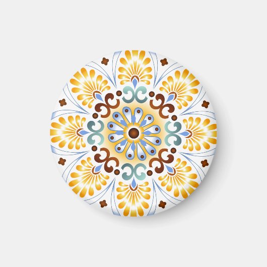 Golden Mandala Magnet (Voorkant)