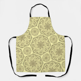 Golden Mandala Mozaïek Patroon Schort