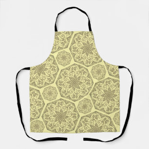 Golden Mandala Mozaïek Patroon Schort