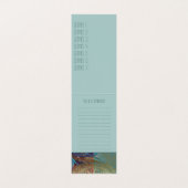 Golden Mandala op veren - Visitekaartje (Binnenkant ongevouwen)