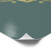 Golden Mandala - Poster (Hoek)