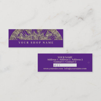 Golden Mandala - Prijs Label - Visitekaartje