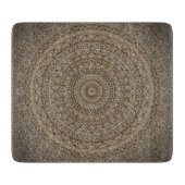 Golden Mandala Snijplank (Voorkant)