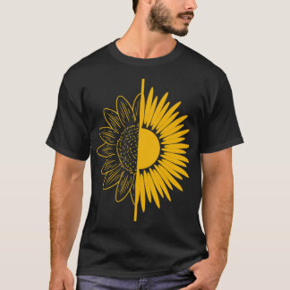 Golden Mandala Sunflower 6 T-shirt