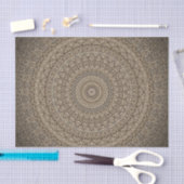 Golden Mandala Tissuepapier (Craft)