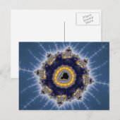 Golden Mandelbrot - Fractal Briefkaart (Voorkant / Achterkant)