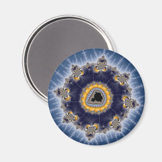 Golden Mandelbrot - Fractal Magneet (Voorkant / Achterkant)