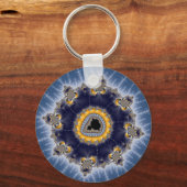 Golden Mandelbrot - Fractal Sleutelhanger (Voorkant)