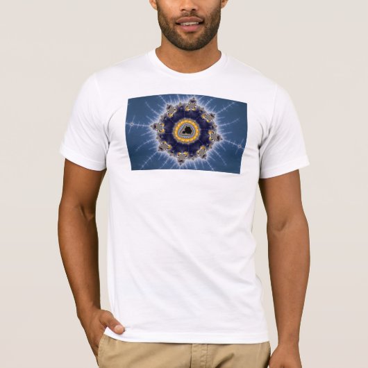 Golden Mandelbrot - Fractal T-shirt (Voorkant)