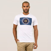 Golden Mandelbrot - Fractal T-shirt (Voorkant volledig)