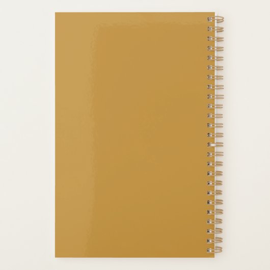 Golden Maneki Neko- Japans Lucky Cat Planner (Achterkant)