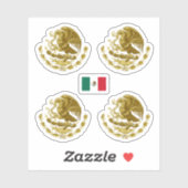 Golden manjas van Mexico Sticker (Vel)