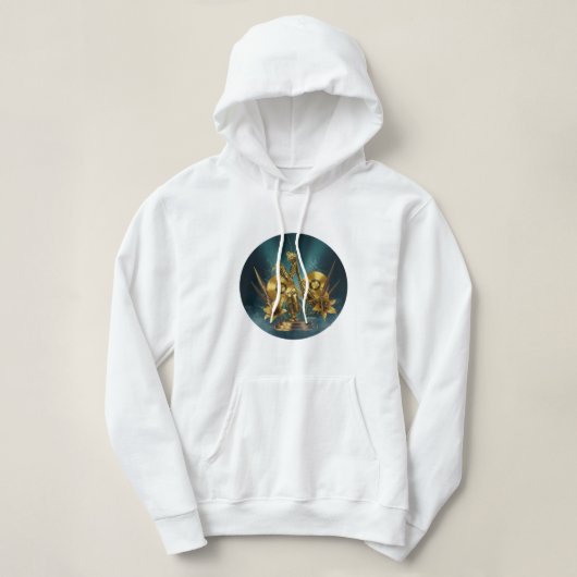 Golden Mantis Music Vibes Hoodie 🏆🎤 (Design voorkant)