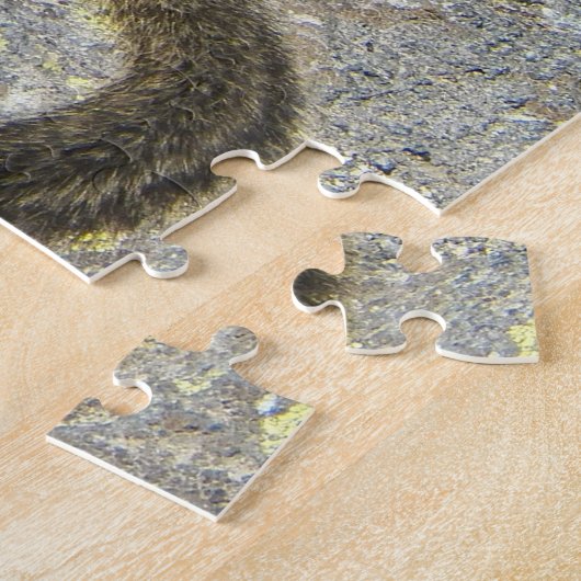 Golden Mantled Ground Eekhoorn Natuur Foto Legpuzzel (Zijkant)