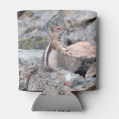 Golden-Mantled Ground Squirrel at Glacier II Blikjeskoeler (Achterkant)