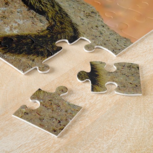 Golden Mantled Ground Squirrel. Legpuzzel (Zijkant)