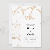 Golden Marble Elegance Kaart (Voorkant)