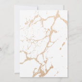 Golden Marble Elegance Kaart (Achterkant)